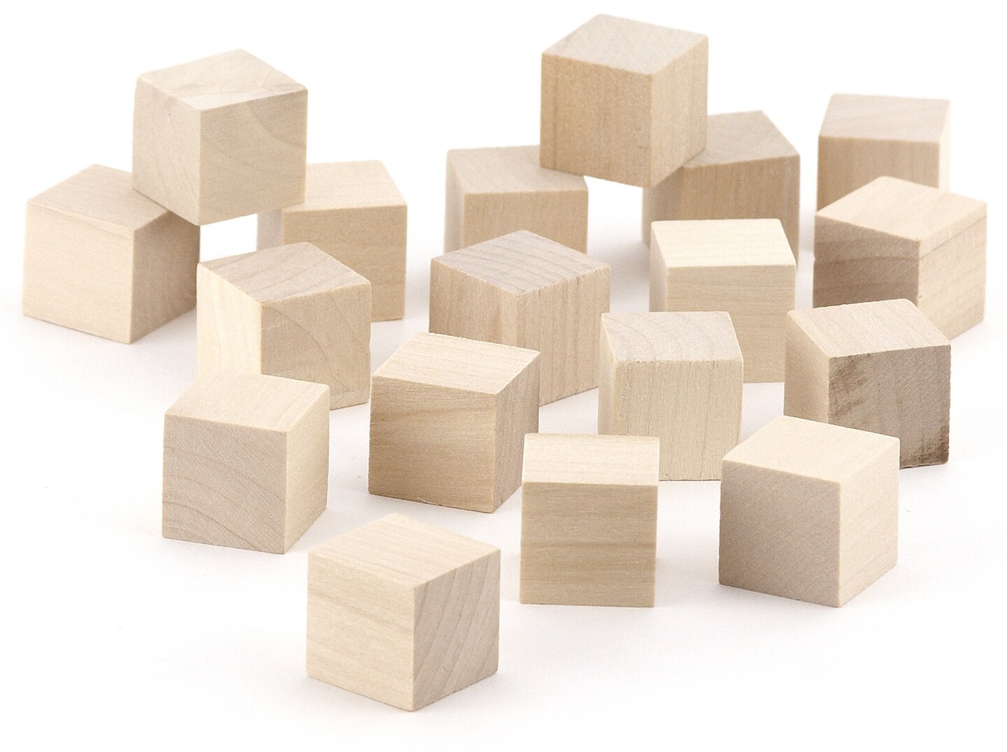 Hygloss Wood Blocks 3/4" 18/Pkg- | Michaels