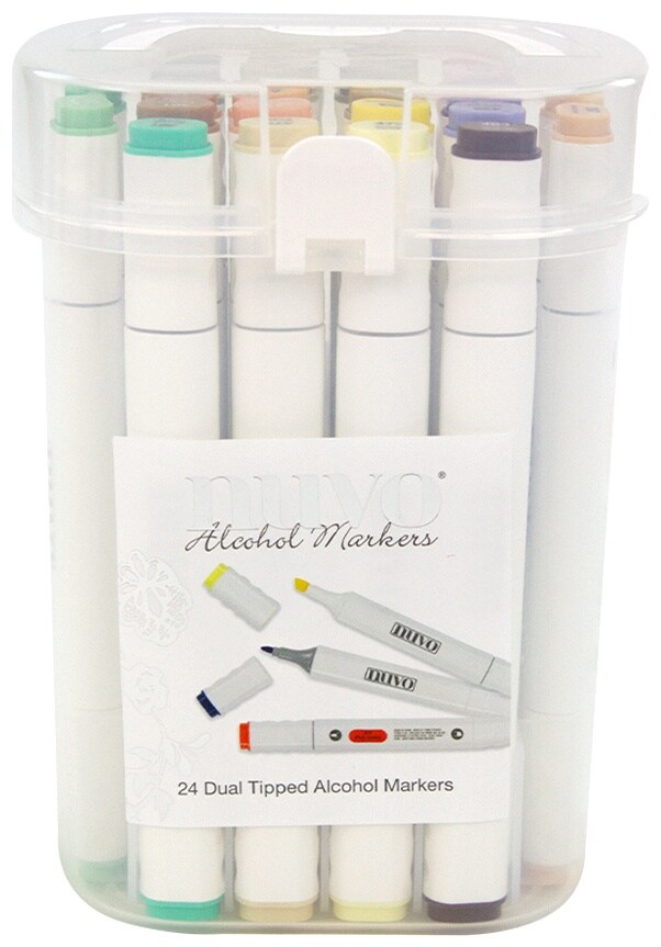 Nuvo Alcohol Markers 24/Pkg Michaels