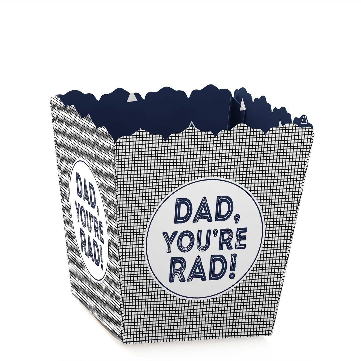 Big Dot of Happiness My Dad is Rad - Party Mini Favor Boxes - Father&#x27;s Day Party Treat Candy Boxes - Set of 12