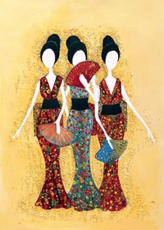 Japanese ladies Poster Print by Hedy - Item # VARPDXMLV249
