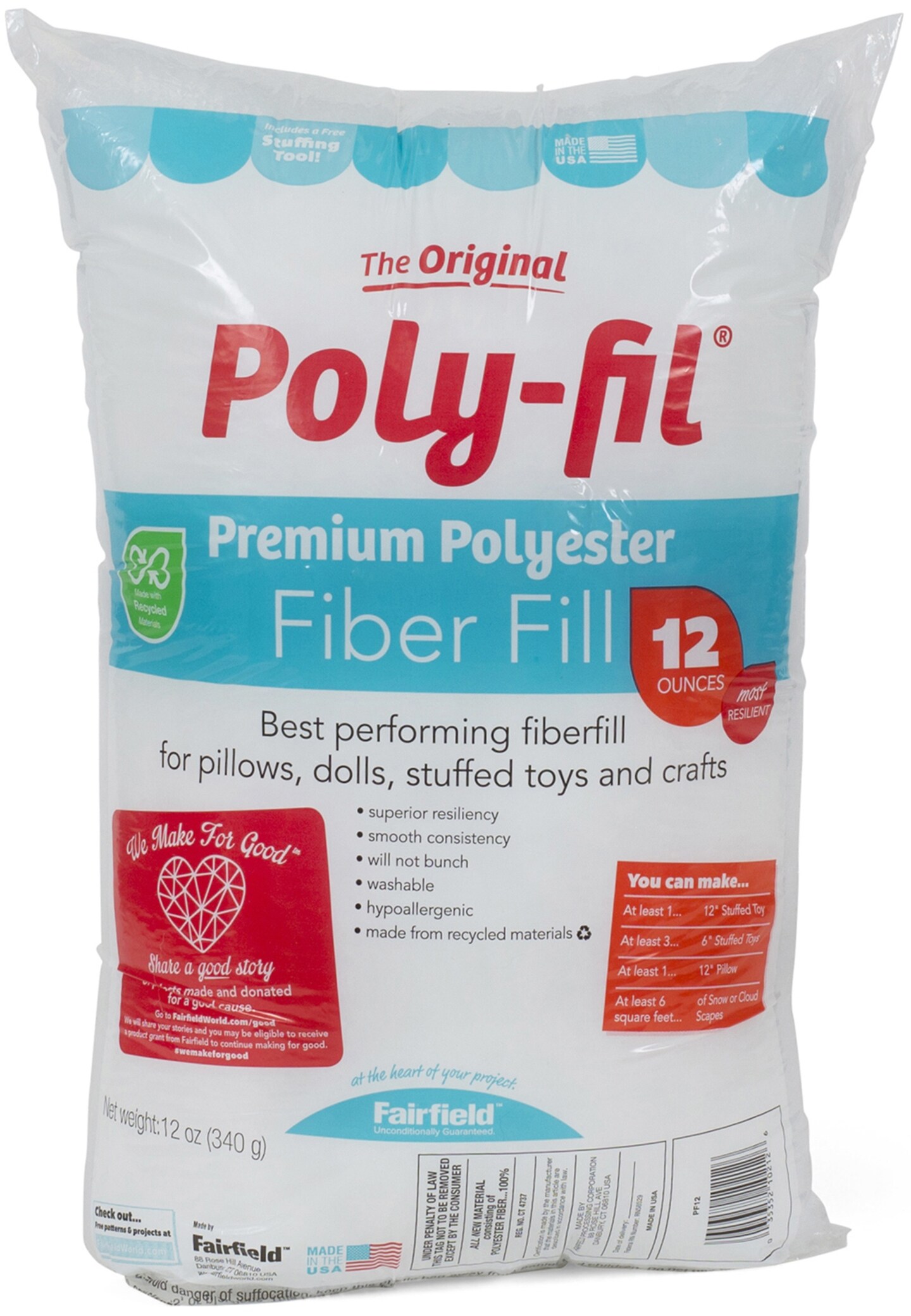 Poly-Fil 12 oz - MICA Store