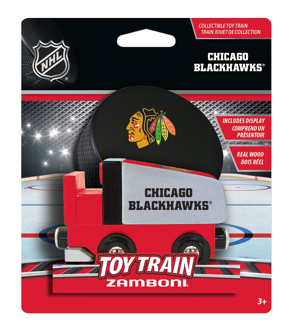 MasterPieces Wood Zamboni NHL Chicago Blackhawks Officially