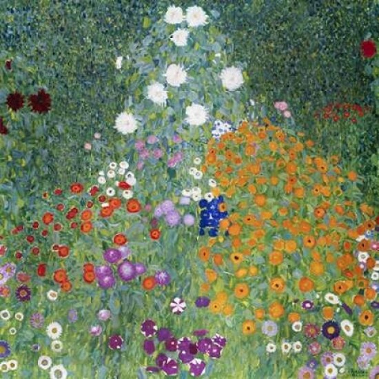 Farmers Garden Poster Print by Gustav Klimt - Item # VARPDX1GK132