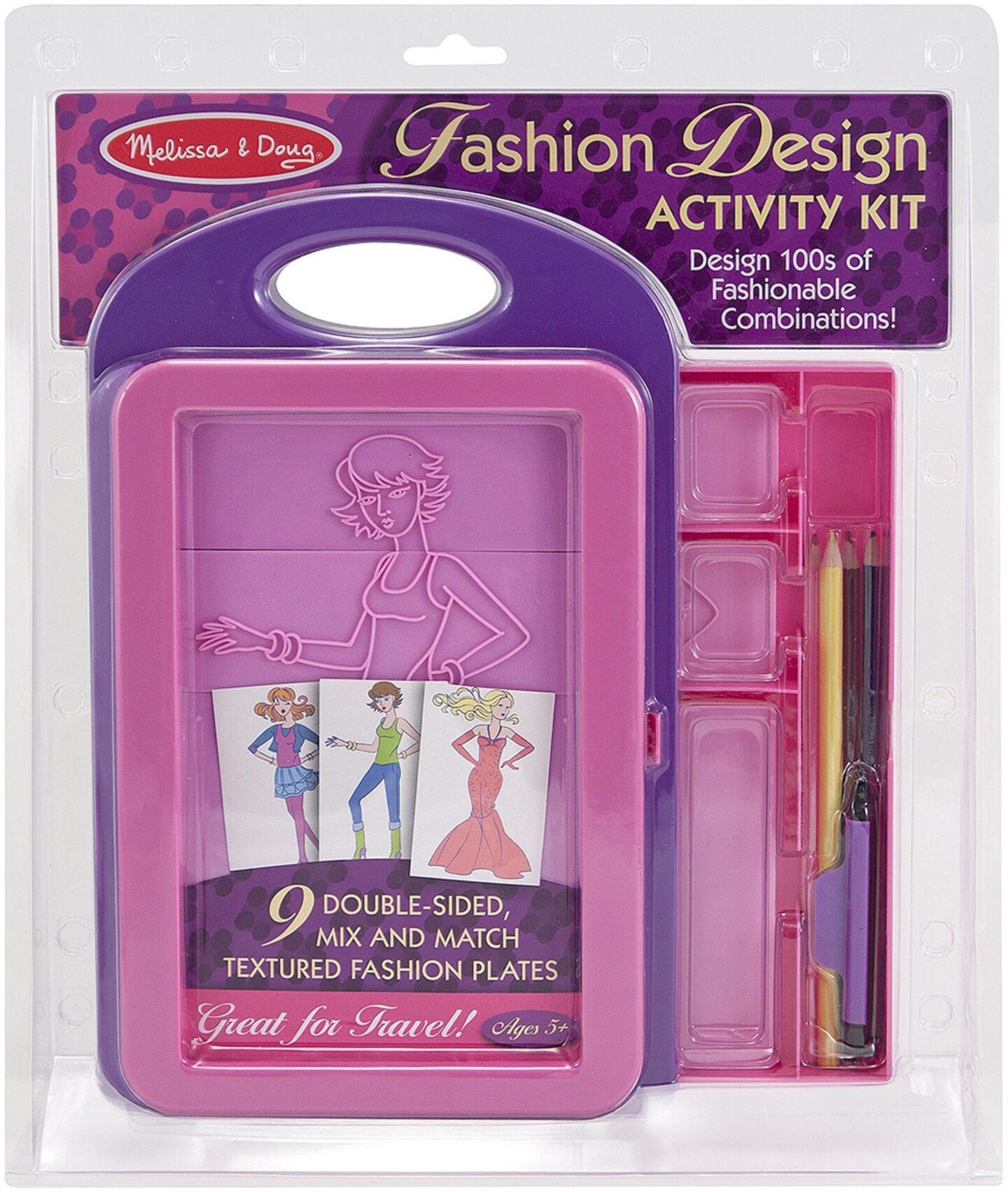Melissa &#x26; Doug Fashion Design Activity Kit