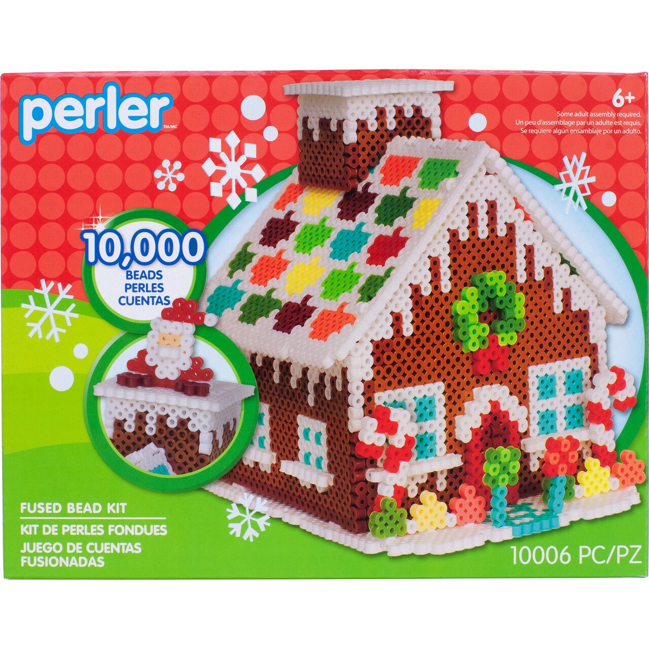 Perler Fused Bead Kit-Gingerbread House | Michaels
