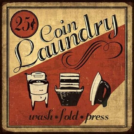 Coin Laundry Sq Poster Print by N Harbick - Item # VARPDXHRB214