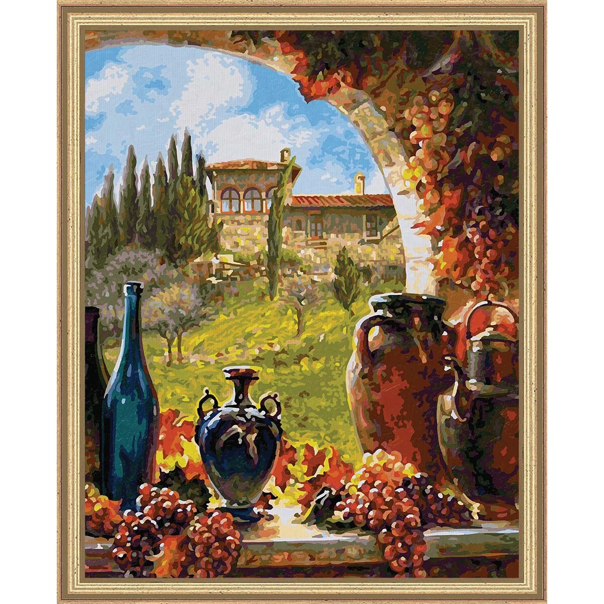Schipper Wine from Tuscany PaintbyNumber Kit Michaels