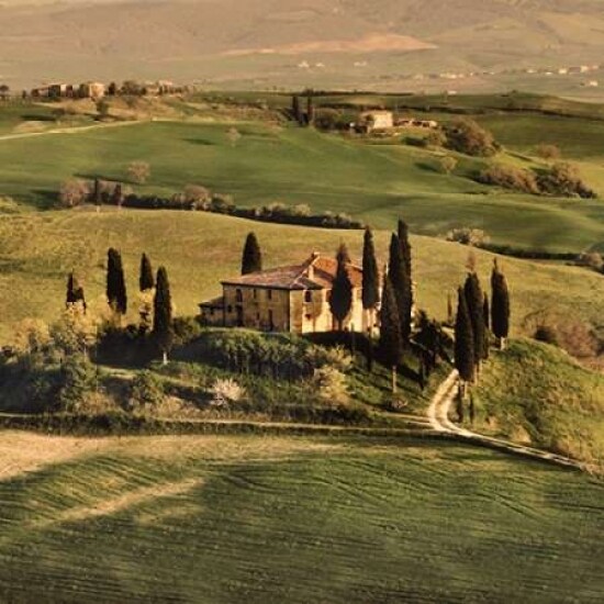 Tuscan Villa Poster Print by Elizabeth Carmel - Item # VARPDXC537D