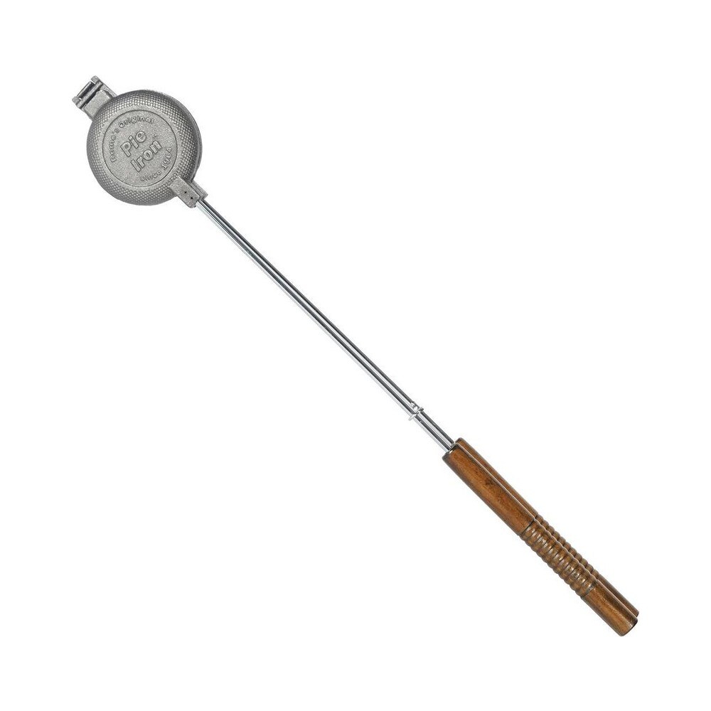 Rome Cast Iron Round Campfire Sandwich Pie Iron 4 in x 22 inch