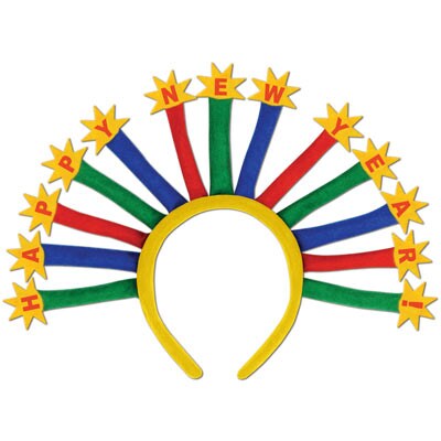 Happy New Year Headband