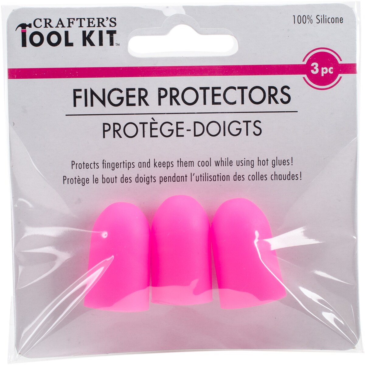 Crafter&#x27;s Tool Kit Finger Protectors 3/Pkg-