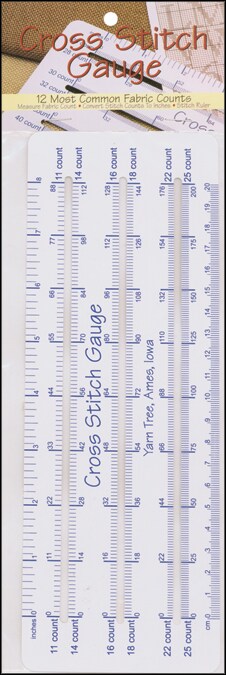 Yarn Tree Cross Stitch Gauge 8&#x22;-