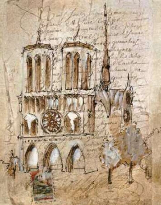 Notre Dame Poster Print by Liz Jardine - Item # VARPDXJLP514