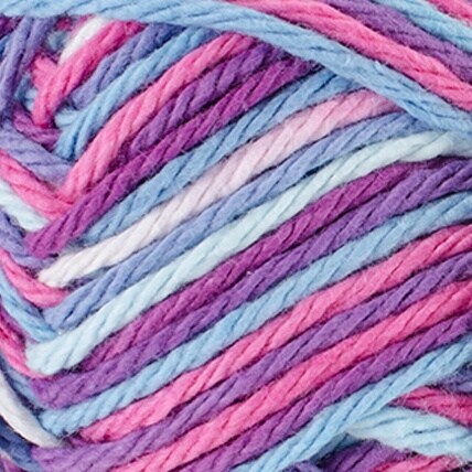 (Pack of 3) Bernat Handicrafter Cotton Yarn - Ombres-Purple Perk