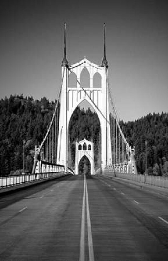 Portland Gothic Poster Print by Ike Leahy - Item # VARPDXPSLHY317