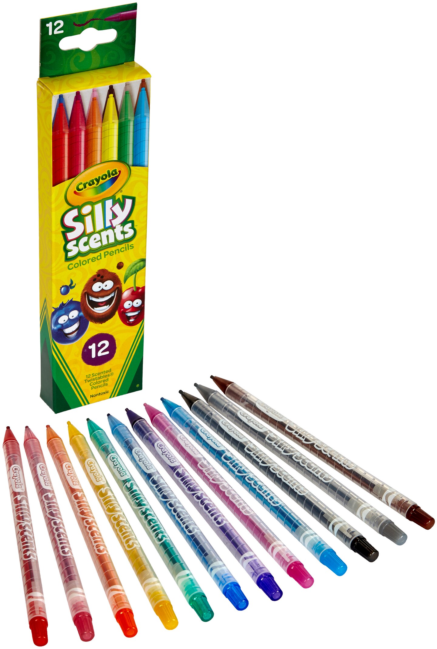 Crayola Twistables Colored Pencils-12/Pkg Long