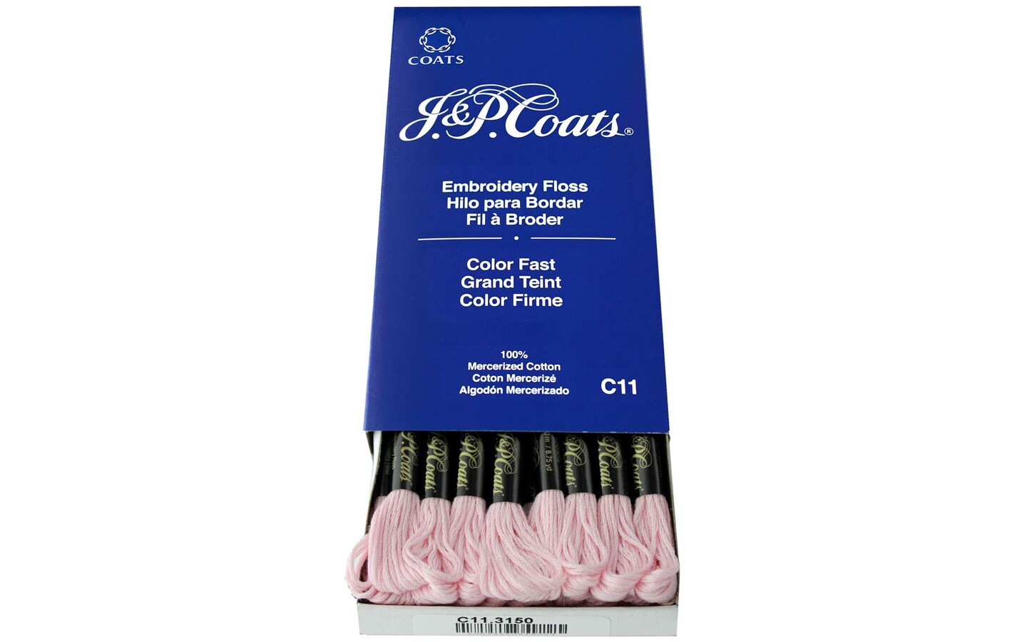 C&#x26;C J&#x26;P Coats Embroidery Floss Fuchsia Very Light
