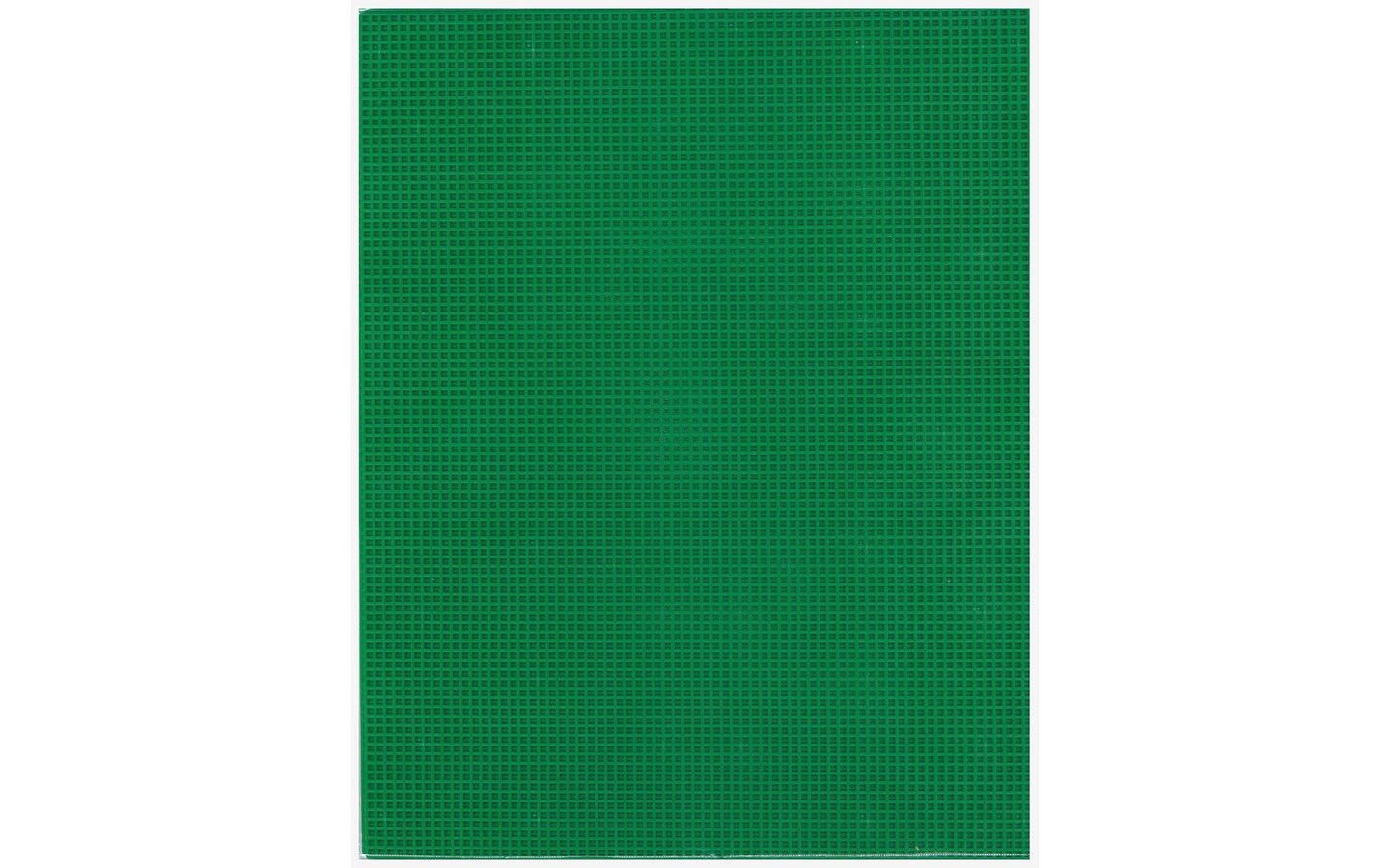 EBL Plastic Canvas 7ct 10.63x13.5 Kelly Green 6pc