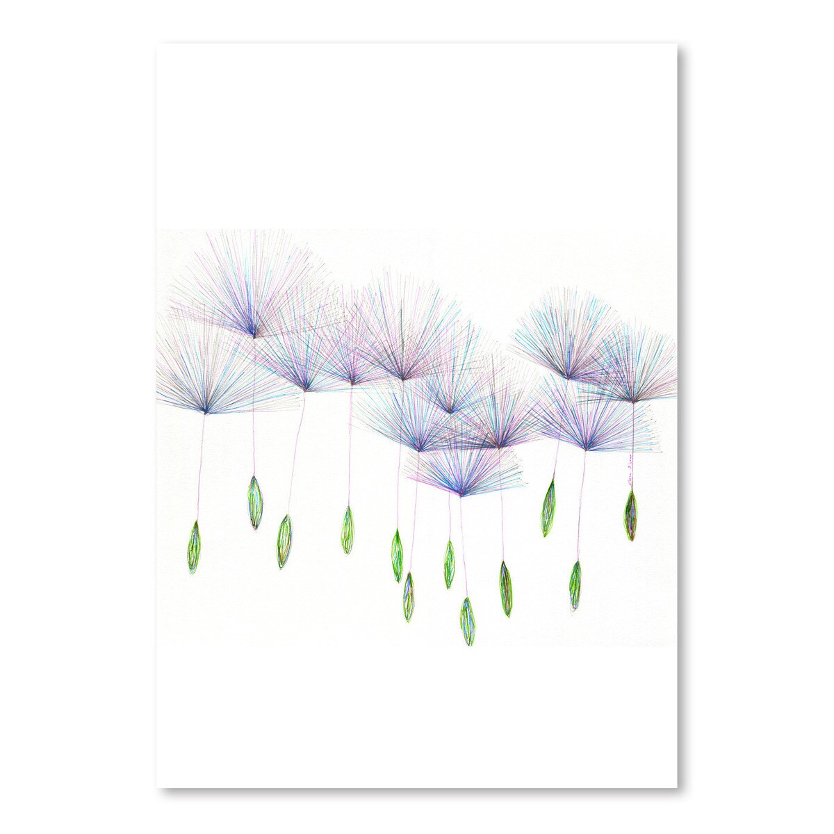 Dandelion by Dreamy Me Poster Art Print - Americanflat | Michaels