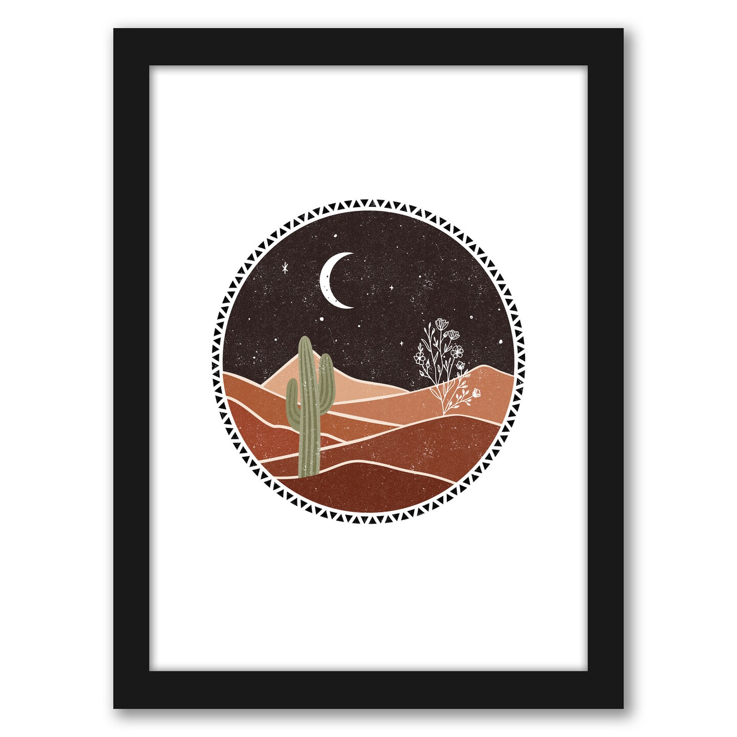 Desert Moonscape by Elena David Frame  - Americanflat