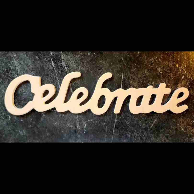 Forms and Shapes - CELEBRATE Word