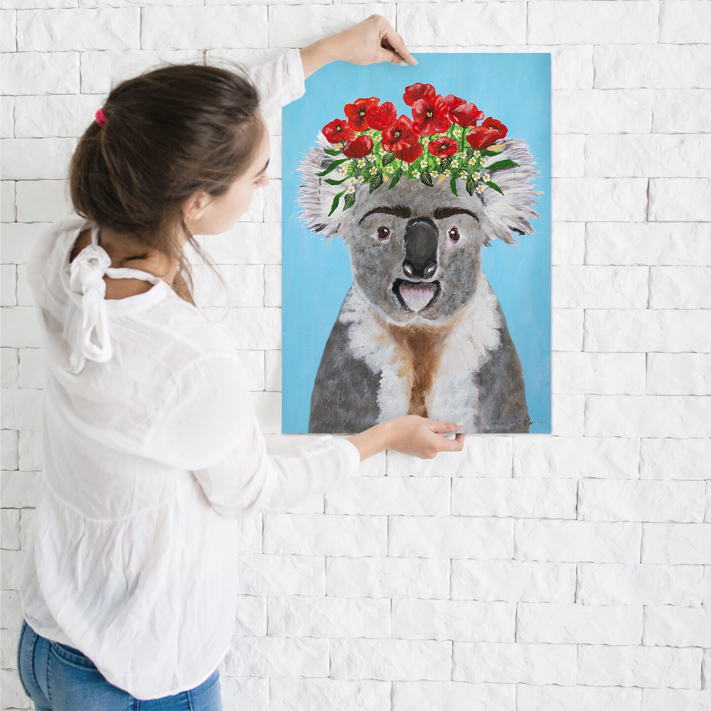 Koala by Coco de Paris  Poster Art Print - Americanflat