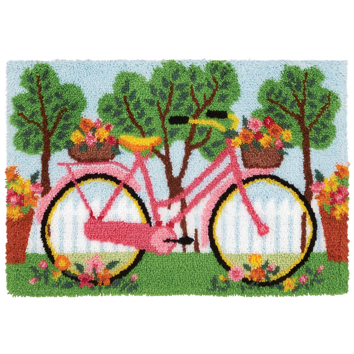 Herrschners  Bicycle Latch Hook Kit