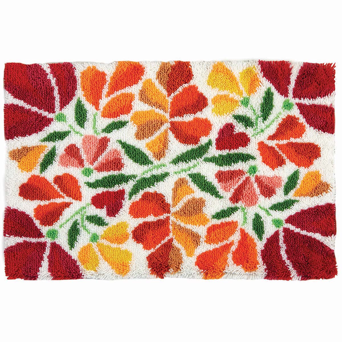 Herrschners  Tropical Floral Latch Hook Kit