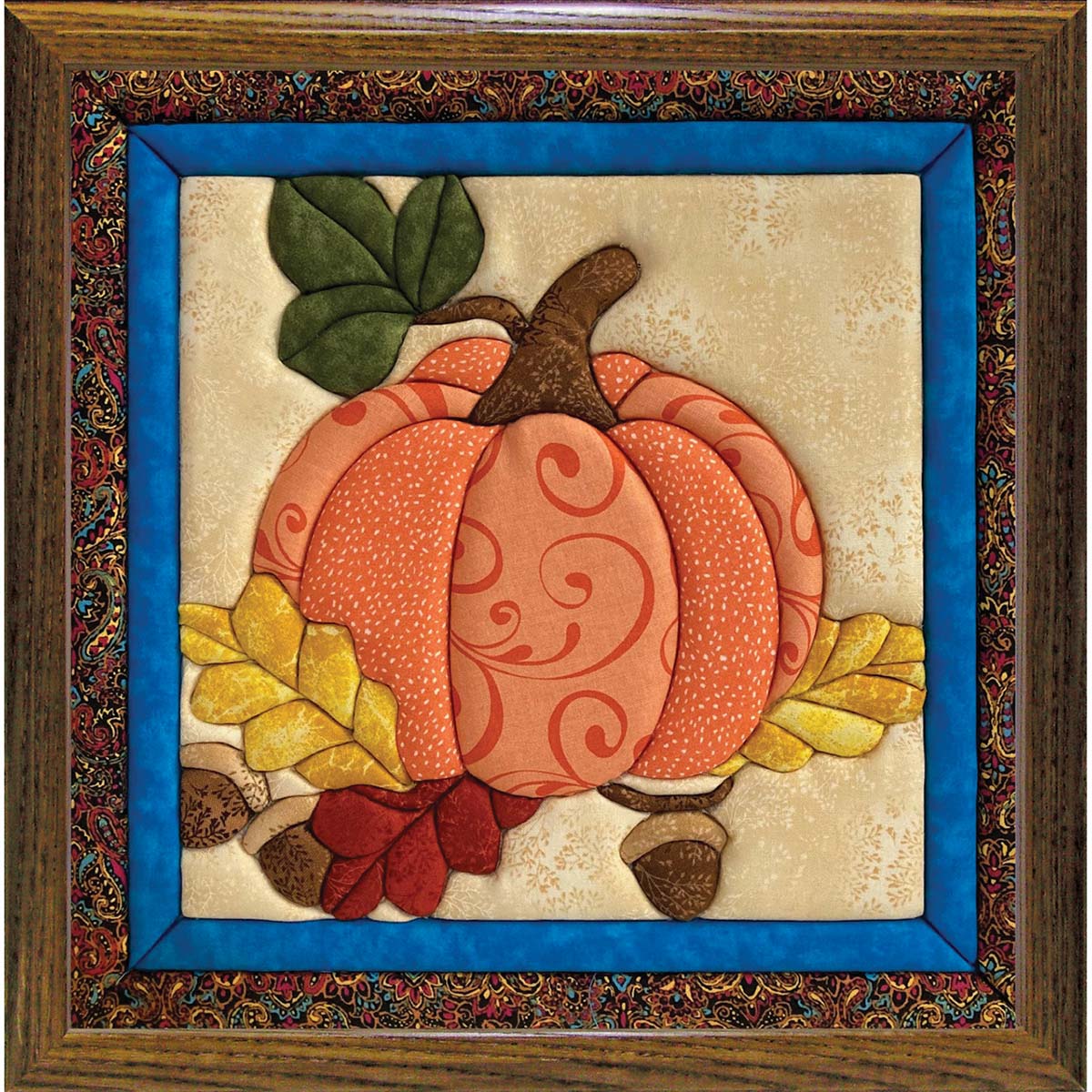 Quilt Magic Fall Pumpkin NoSew Quilt Kit Michaels