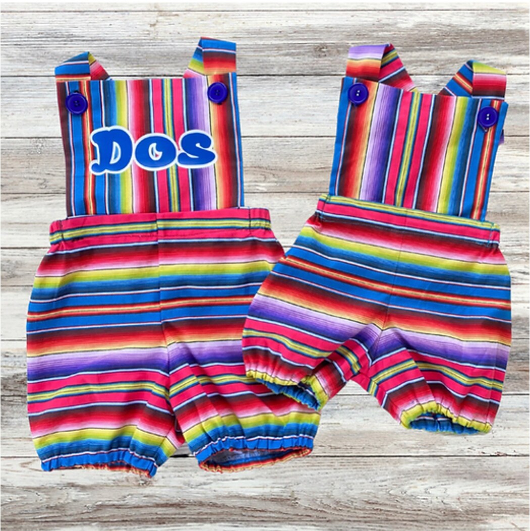 Serape romper outlet baby