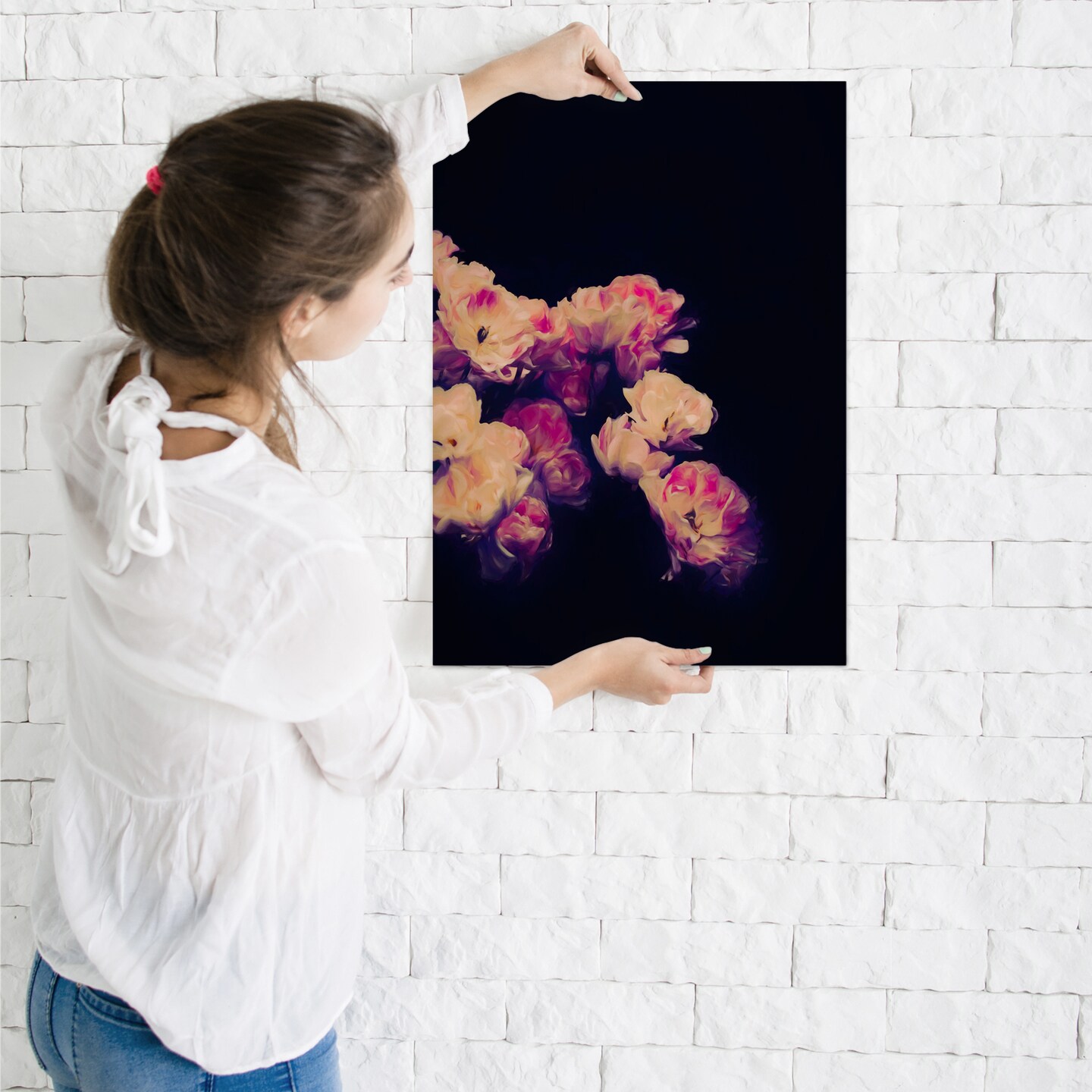 Moody Floral by Chaos &#x26; Wonder Design  Poster Art Print - Americanflat