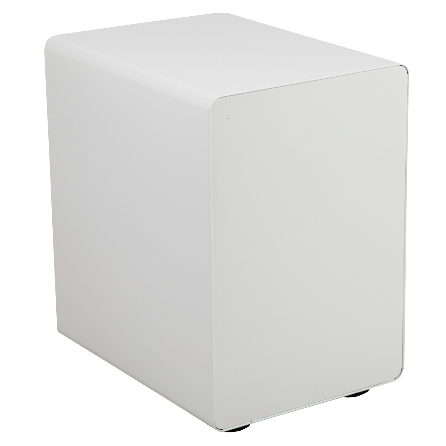 Emma and Oliver Ergonomic 3-Drawer Mobile Locking Filing Cabinet Storage Organizer