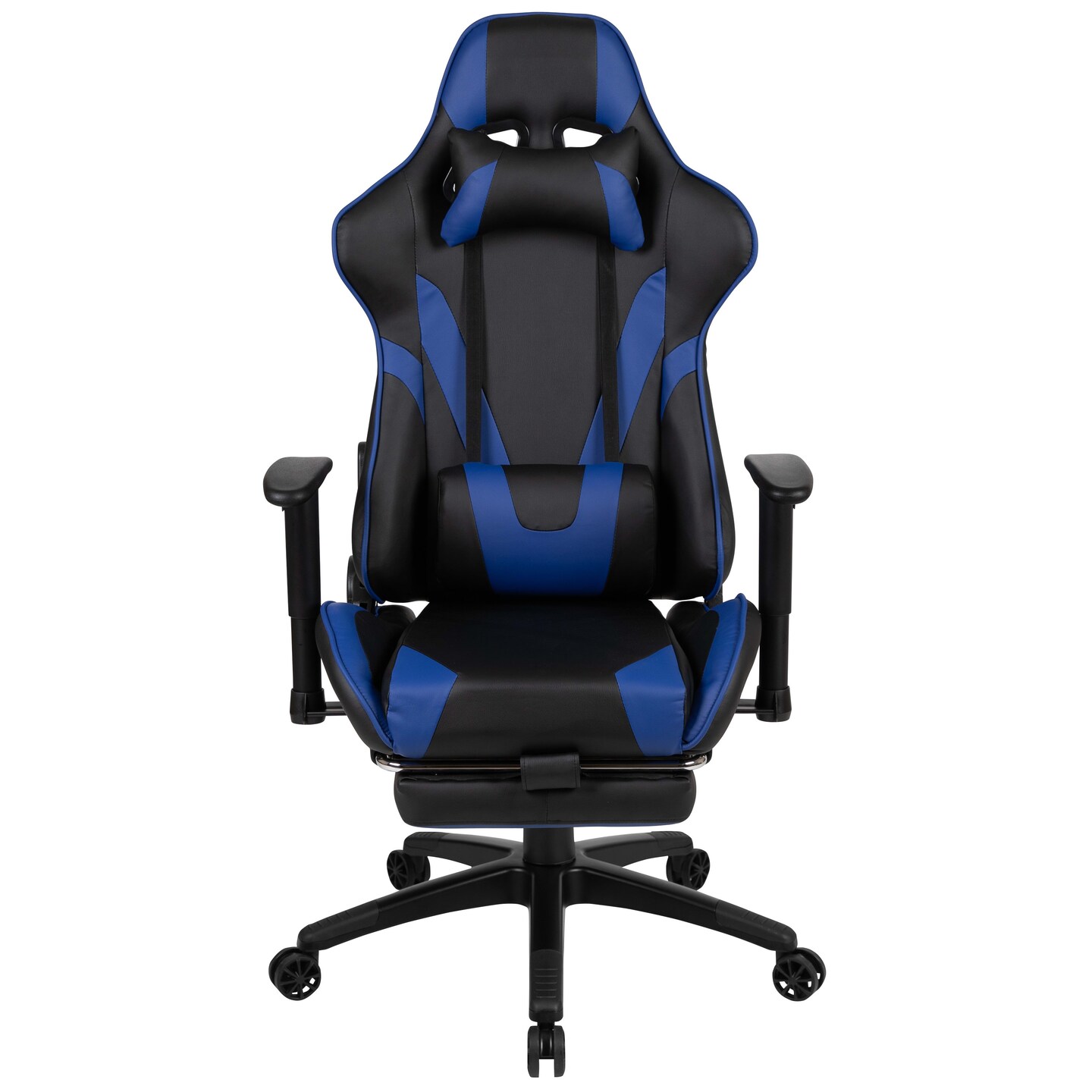 Emma and Oliver Z300 Gaming Racing Office Ergonomic PC Chair with Reclining Back and Footrest