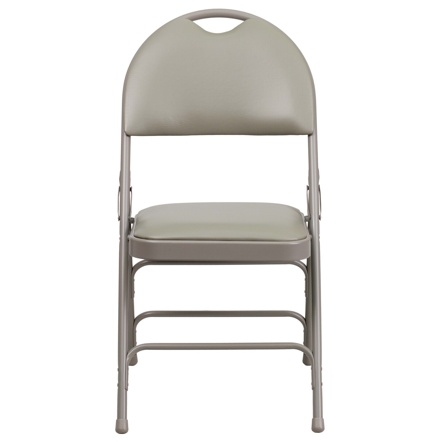 Emma and Oliver 2 Pack Home & Office Easy-Carry Party Events Padded Folding Chair