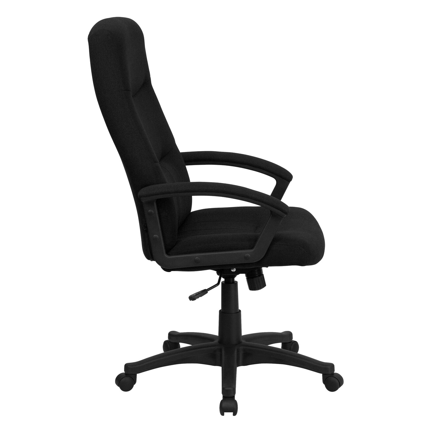 Emma and Oliver High Back 2-Line Horizontal Stitch Back Executive Swivel Office Chair