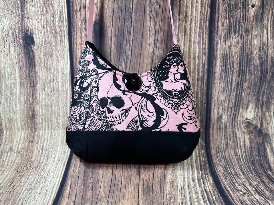 shoulder bag tween teen purse small hobo bag goth bag