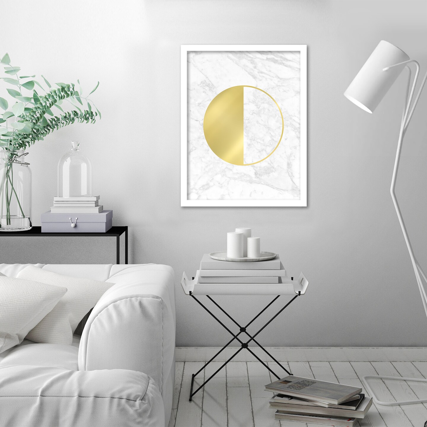 Gold Circle by Nuada Frame  - Americanflat