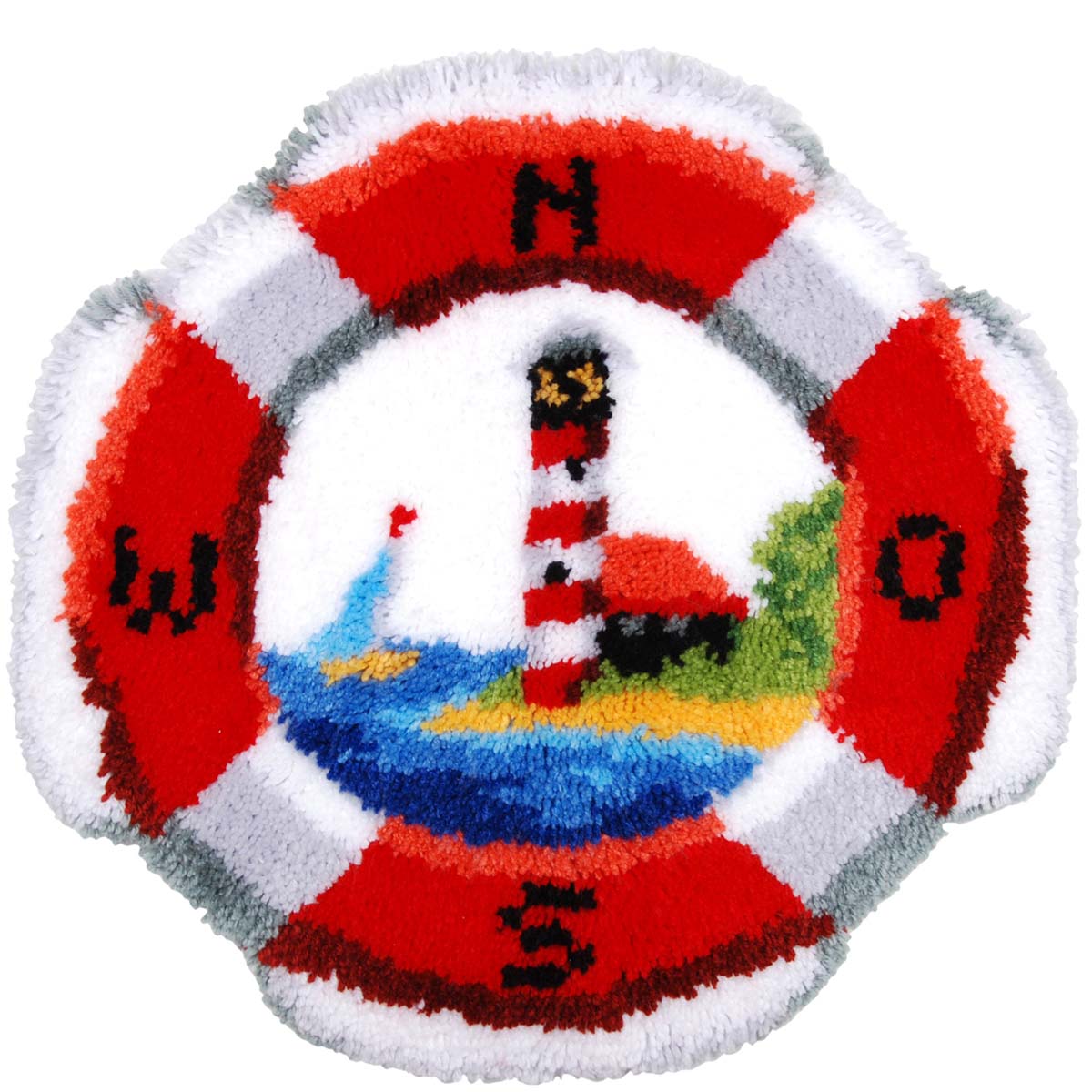 Vervaco  Nautical Theme Latch Hook Kit