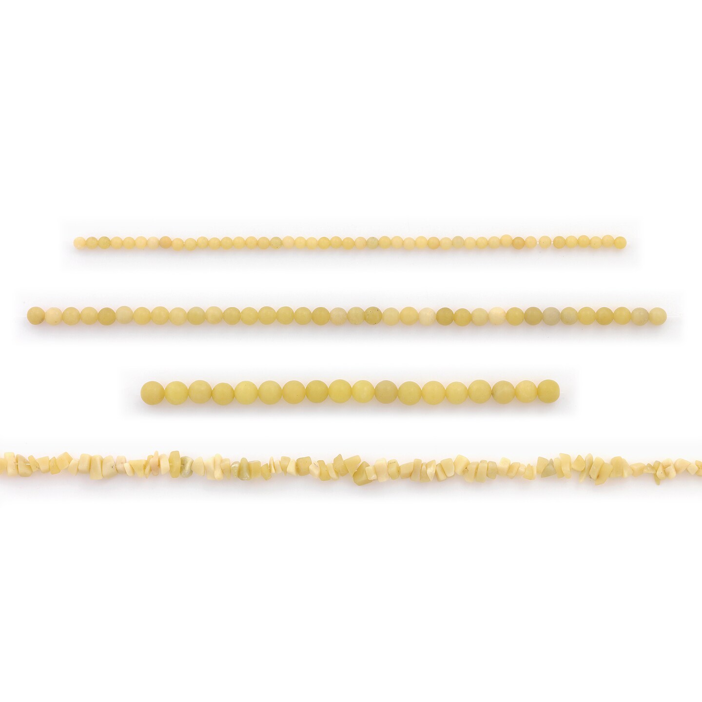 Butter Jade Natural Gemstones Beads Value Pack of about 200 Beads