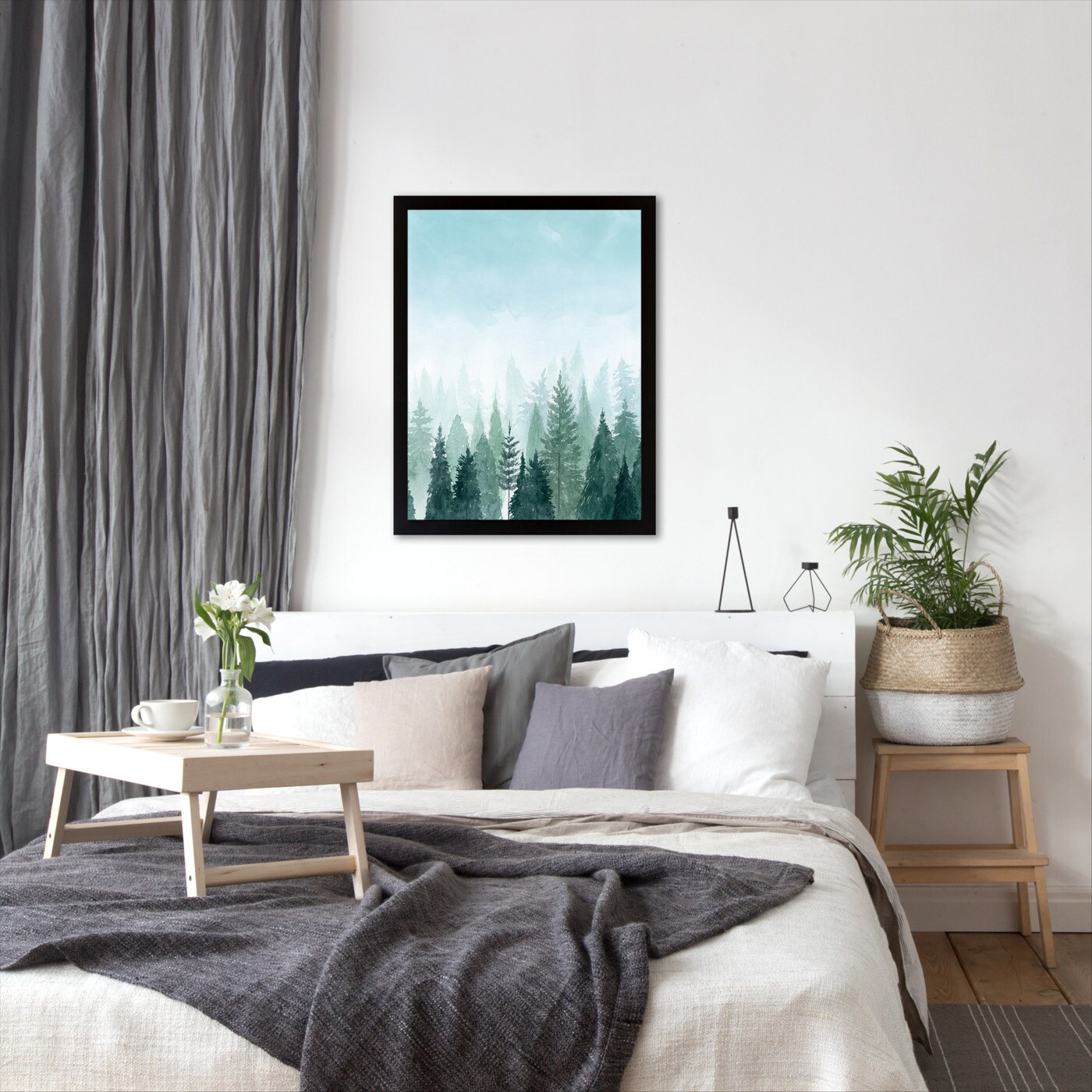 Into The Trees Ii By Grace Popp by World Art Group Frame  - Americanflat