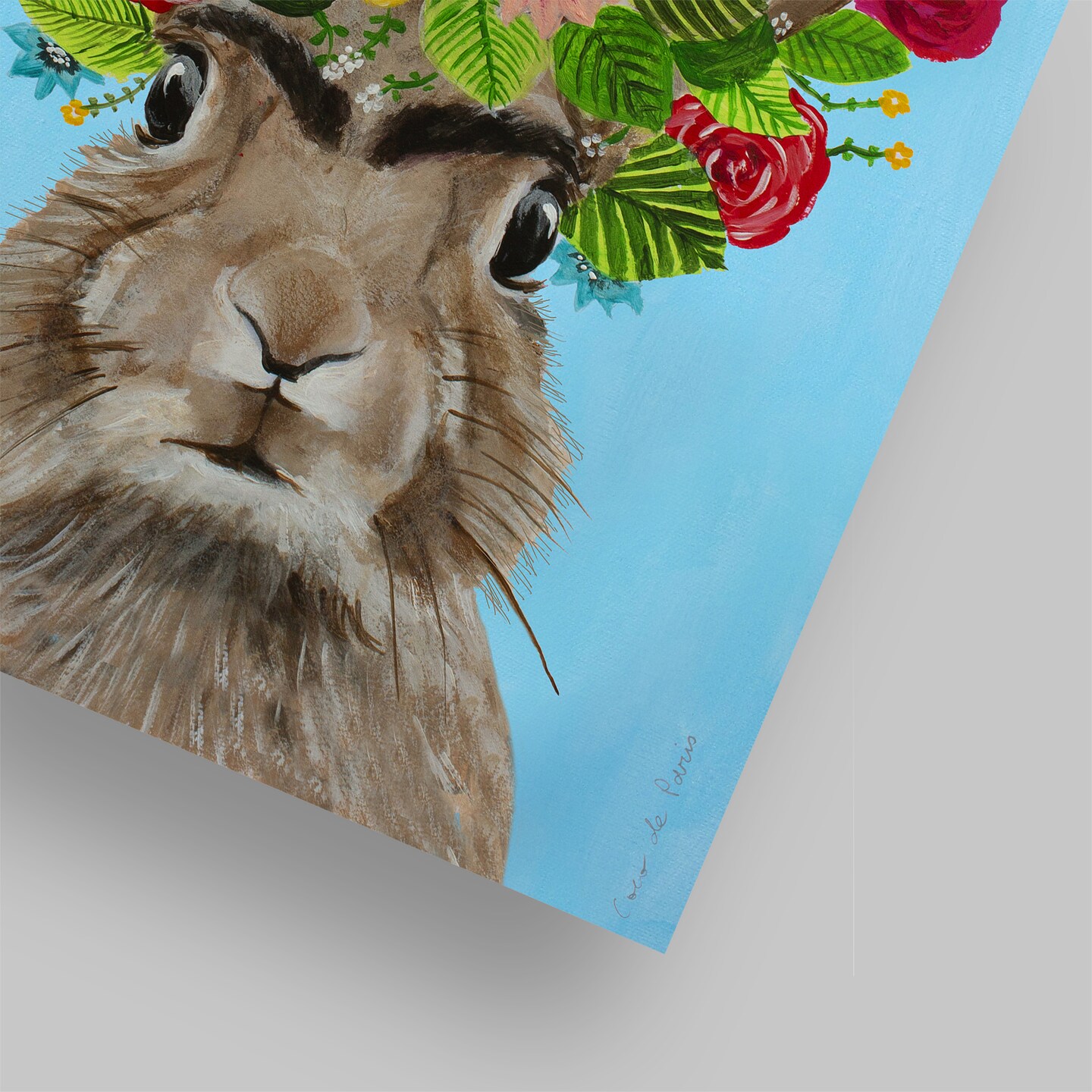 Rabbit by Coco De Paris  Poster Art Print - Americanflat