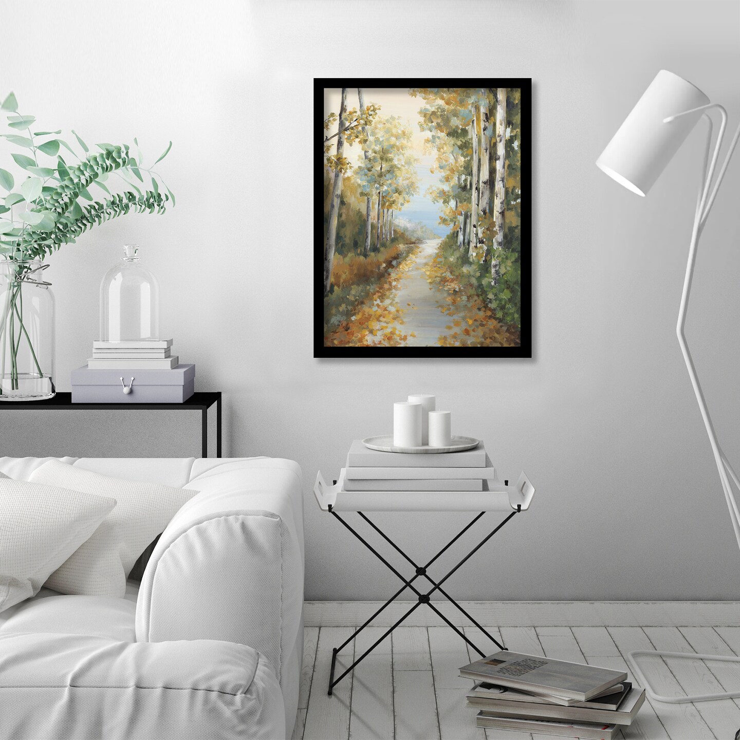 Path In The Forest by Pi Creative Art Frame  - Americanflat