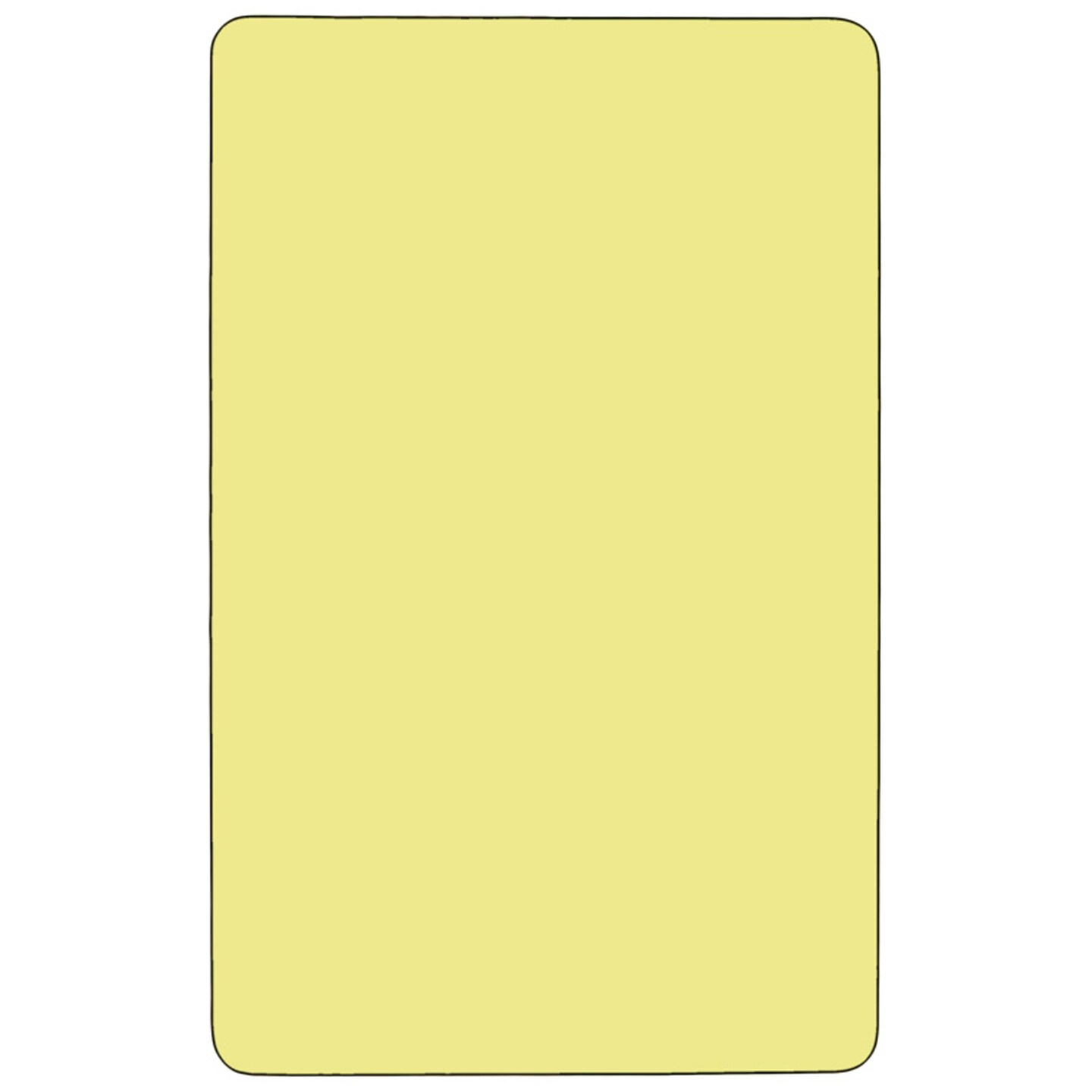 Emma and Oliver 30x72 Rectangle Laminate Adjustable Activity Table