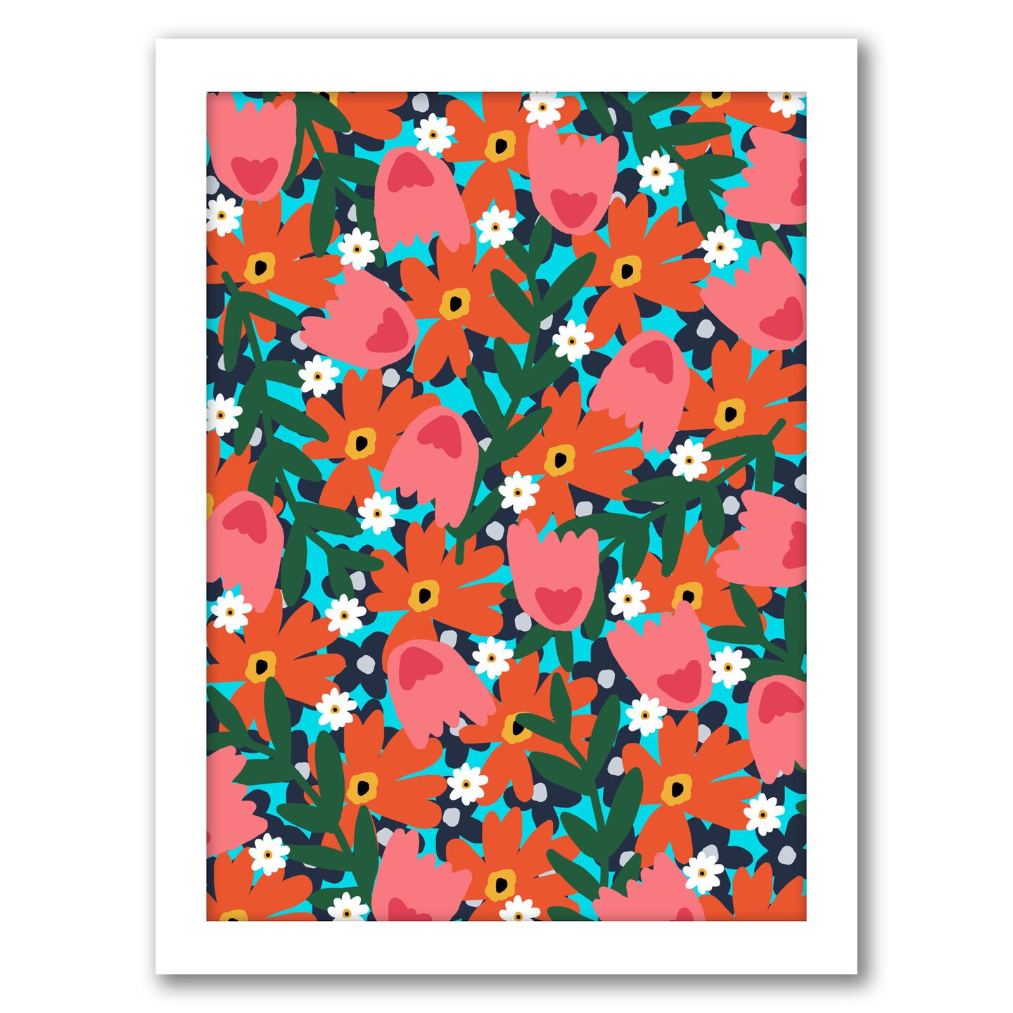 Be Confident Floral by Studio Grand-Pere Frame  - Americanflat