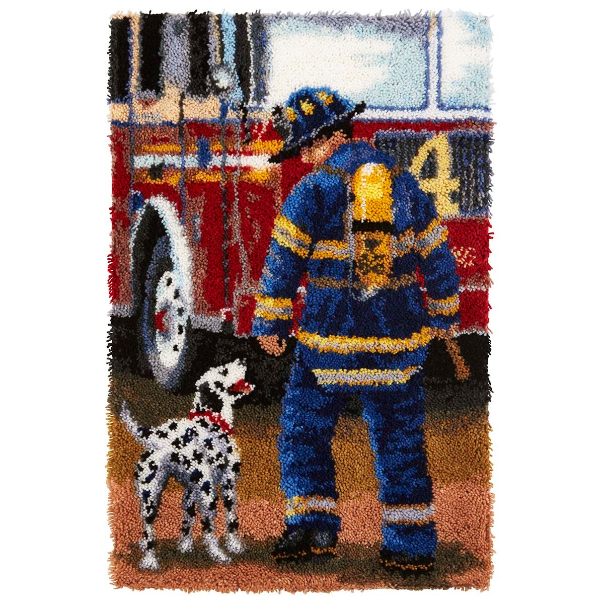Herrschners  Firefighter Latch Hook Kit