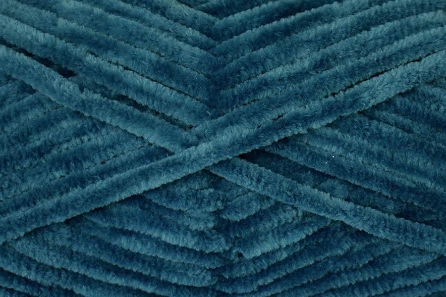 Bella Chenille by Universal Yarn - #126 Lapis - 100% polyester super bulky yarn