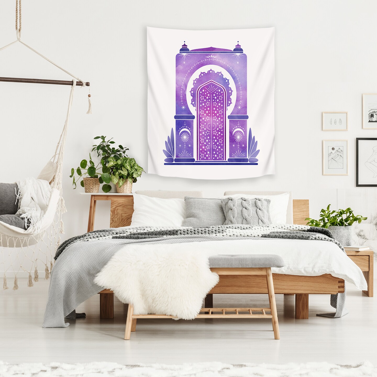 Moroccan Dreams by Modern Tropical  Wall Tapestry - Americanflat