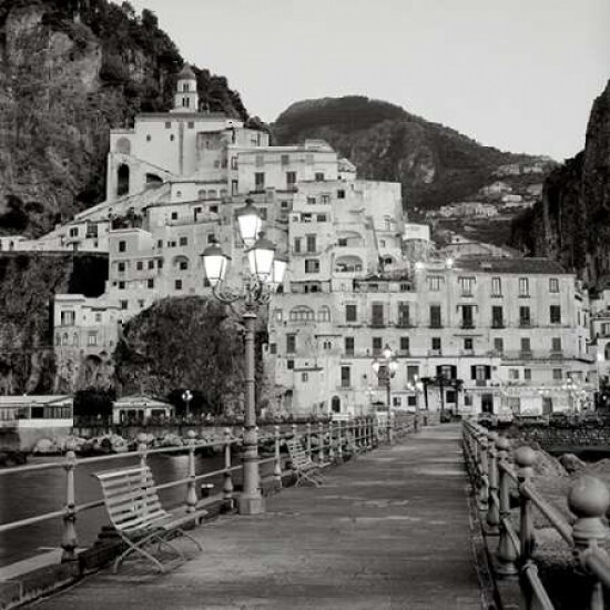 Amalfi Pier - 1 Poster Print by Alan Blaustein - Item # VARPDXABIT883