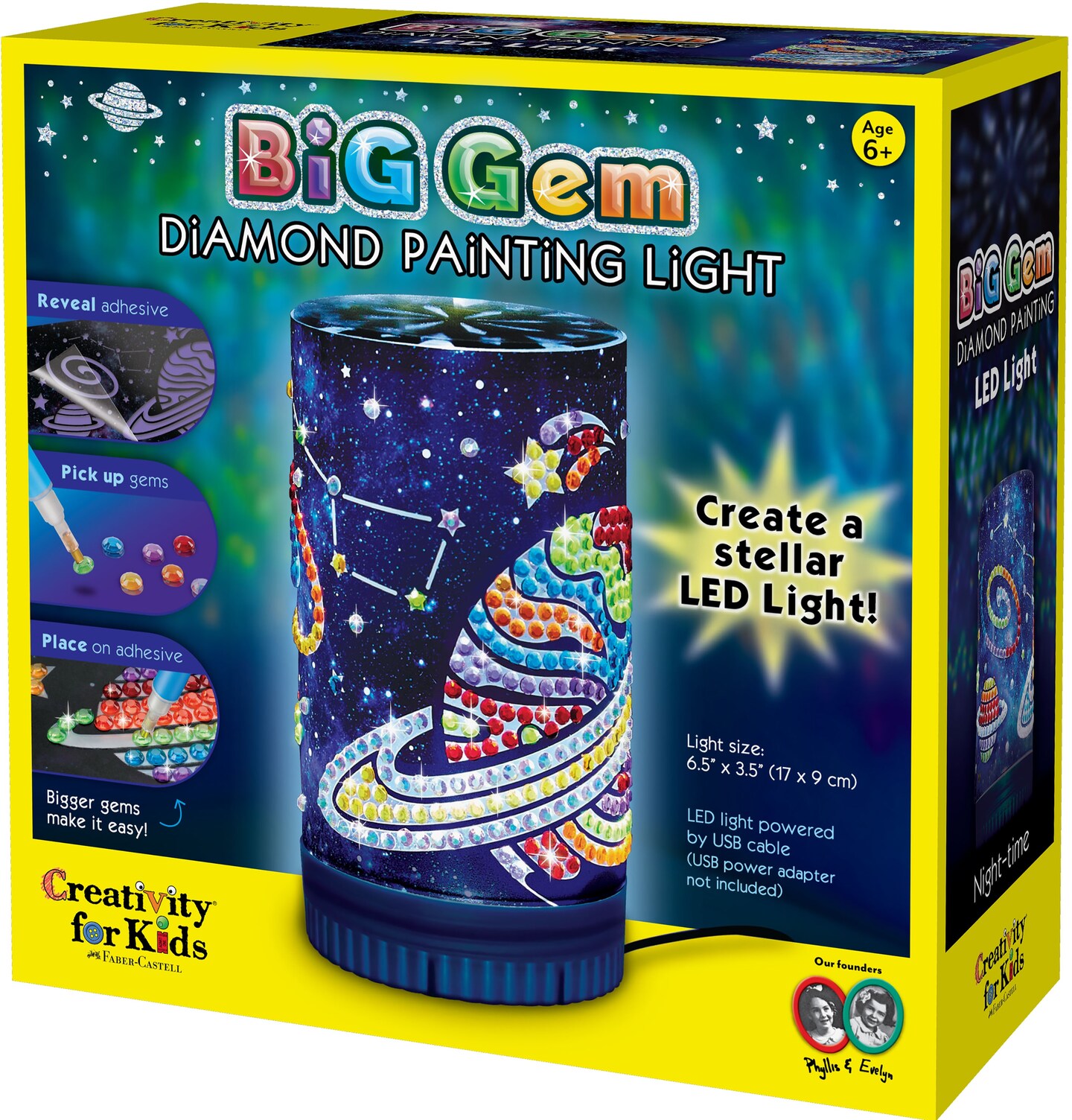 Creativity for Kids Big Gem Diamond Painting-Light | Michaels