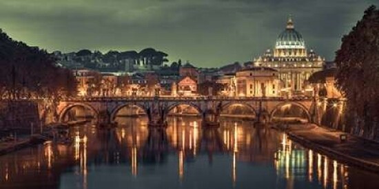 View of Basilica di San Pietro in Vatican, Rome, Italy Poster Print by  Assaf Frank - Item # VARPDXAF201411151632PC08